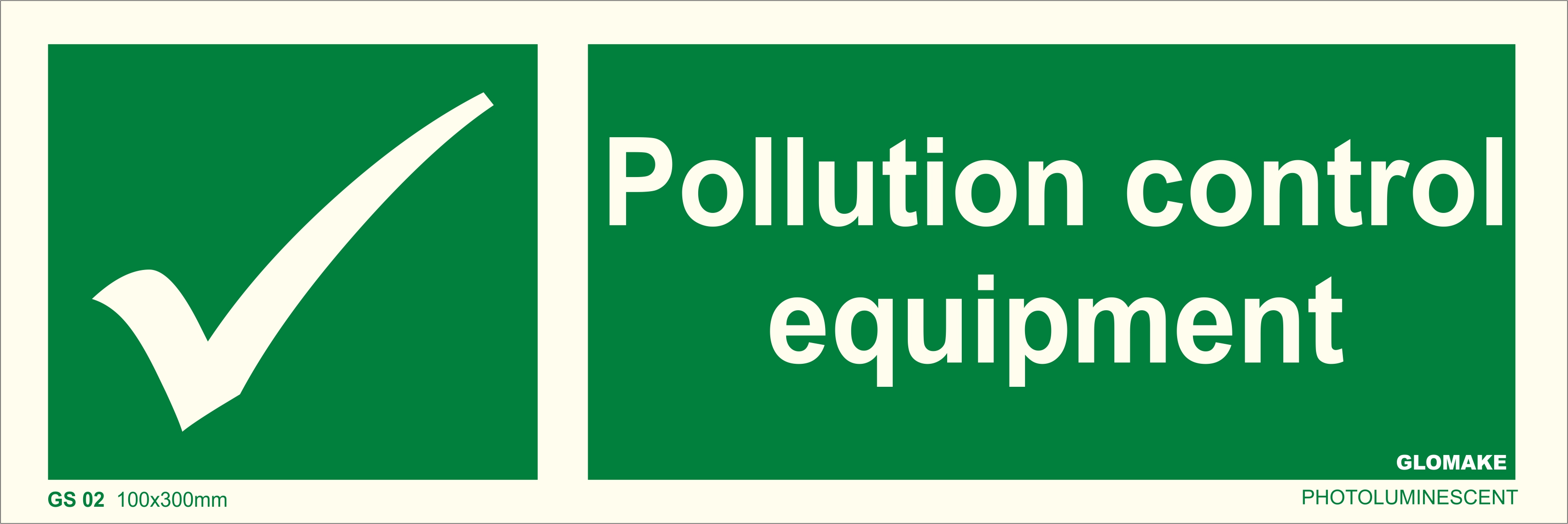 POLLUTION  CONTROL EQUIPMENT
(GS 02)